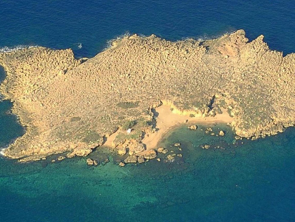 The islet of Lazaretta
